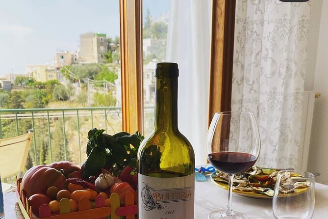 Positano Spaghetti experience - The welcome is real: Prosecco, salami, and local cheese