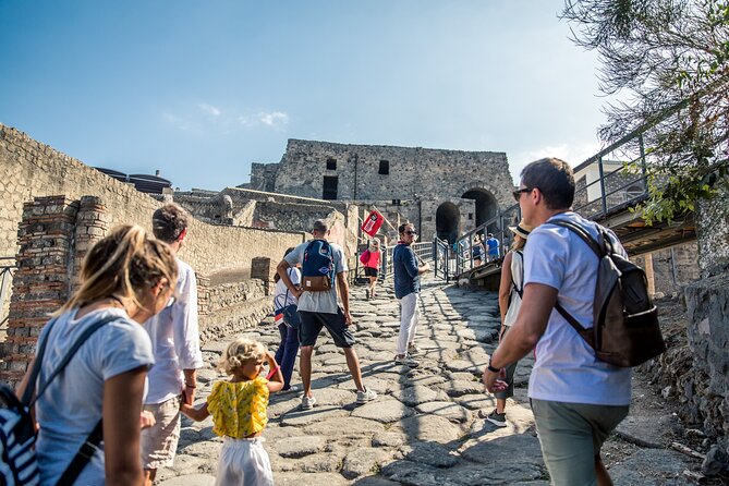 Priority Access Pompeii & Mt. Vesuvius Full day from Sorrento - Entering Pompeii: skip-the-line plus a guided walk you can follow