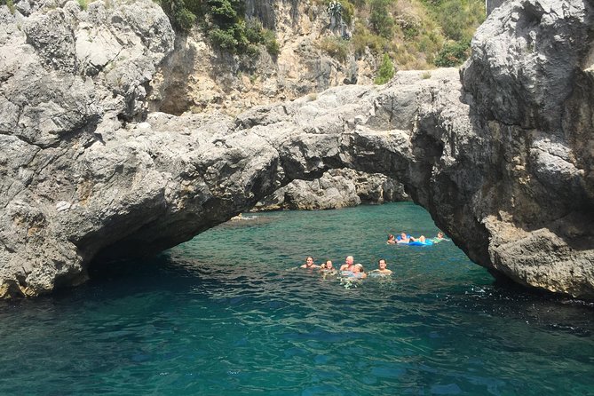 Private Amalfi Coast Boat Trip from Positano, Praiano or Amalfi - Marmorata and a green lagoon swim break