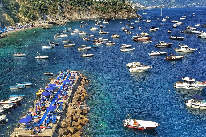 Private Amalfi Coast Mini-Motor Boat Excursion from Amalfi Coast Towns - Amalfi Town Time: St. Andrew’s Cathedral and Boutique Stops