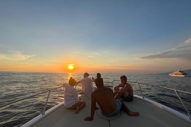 Private Amalfi Coast Sunset Boat Tour - Sorrento Coast stop: anchor, swim, snack, repeat the best part