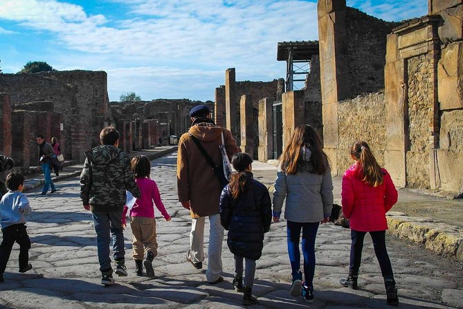 Private Awesome Pompeii Family Tour + Guide, Transport & Tickets - Pickup from Naples or Sorrento: planning your day without stress