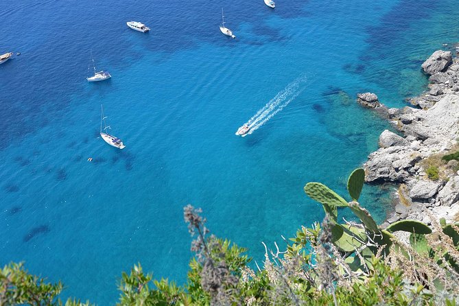 Private Boat Excursion from Sorrento to Capri and Positano - Sailing the southern side of Capri and hitting the famous highlights