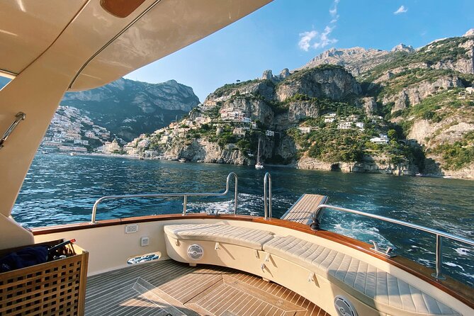 Private boat tour along Amalfi Coast - Stop 2: Spiaggia di Tordigliano for a beach break and aperitivo