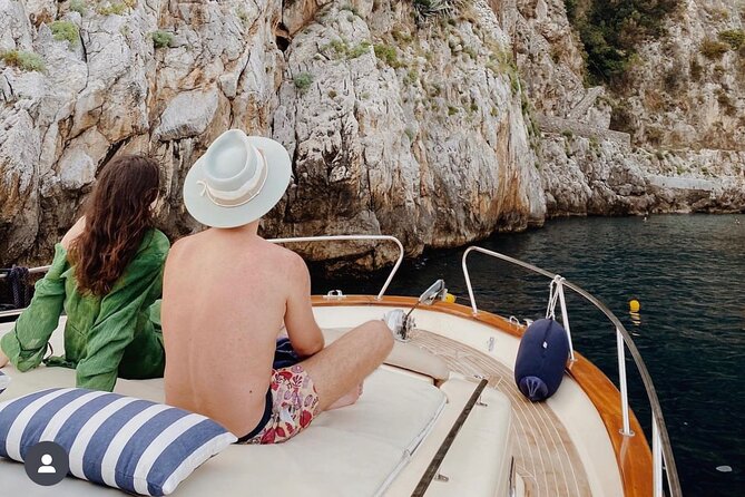 Private boat tour along Amalfi Coast - Optional Stop: Grotta dello Smeraldo (emerald grotto) and ticket reality