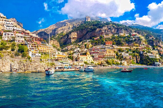 Private boat tour Capri & Positano - Stop by Faraglioni: short time, big payoff