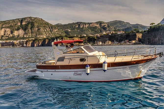 Private Boat Tour from Sorrento to Capri on a Classic Gozzo 8.50 - Your Own Classic Gozzo, Straight From Sorrento