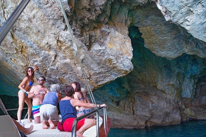 Private Boat Tour from Sorrento to Capri on a Classic Gozzo 8.50 - Marina Piccola: Swimming and Snorkel Time With a Village Feel
