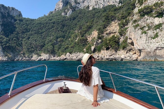 Private Boat Tour of Capri - Faraglioni, Green Grotto, and Arco Naturale: the classic views done right