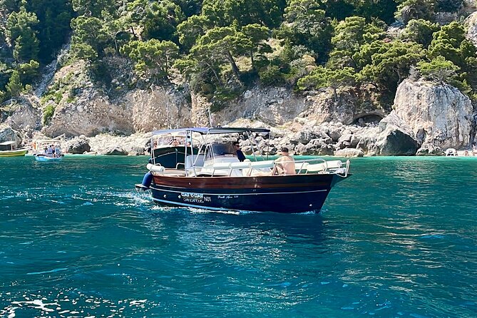 Private Boat Tour of Capri Island - Faraglioni rocks, a natural arch, and the White Grotto finale