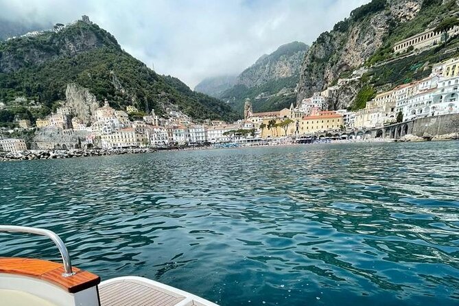 Private boat tour of the Amalfi Coast from Sorrento - Positano stop: stairways, beachfront strolls, and postcard photos that work