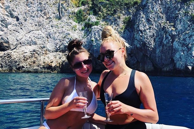 Private Boat tour Positano & Amalfi coast - Stop 1 at Capri: Blue Grotto plus the grottos and sea landmarks