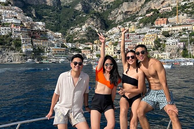 Private Boat tour Positano & Amalfi coast - Faraglioni Rocks and Capri swim time: the relaxed part of the day