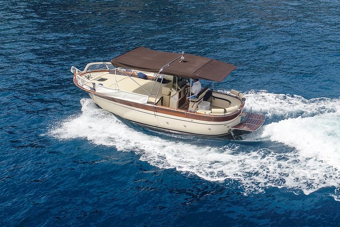 Private Boat Tour to Capri from Sorrento – Exclusive Experience - Bagni della Regina Giovanna near Sorrento, ancient ruins by the sea