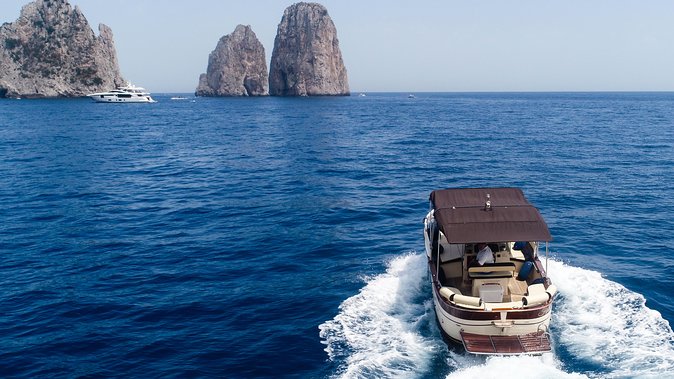 Private Boat Tour to Capri from Sorrento – Exclusive Experience - Capri caves and grotto stops: Blue Grotto, Grotta Verde, and white-wall magic