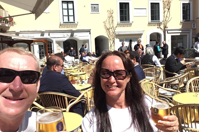 Private Capri, Anacapri and Blue Grotto Day Tour from Amalfi - Anacapri stop and lunch: shopping streets plus a scenic island rhythm