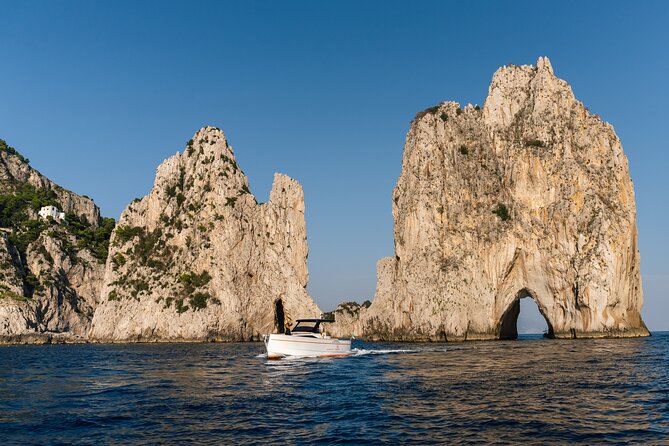 Private Capri Boat Tour in a Luxury Gozzo Apreamare 35ft - Key highlights to know before you go