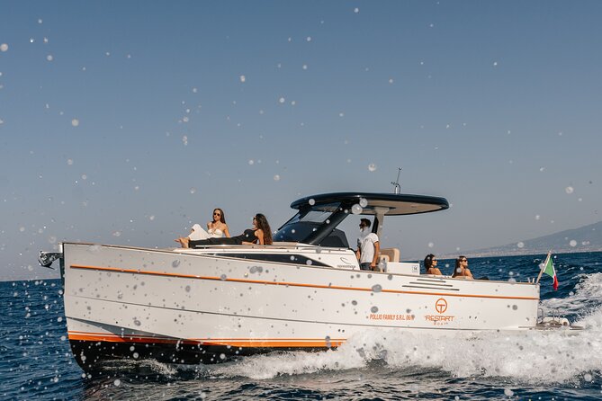 Private Capri Boat Tour in a Luxury Gozzo Apreamare 35ft - Capri on your terms: explore, eat near the sea, or relax on board