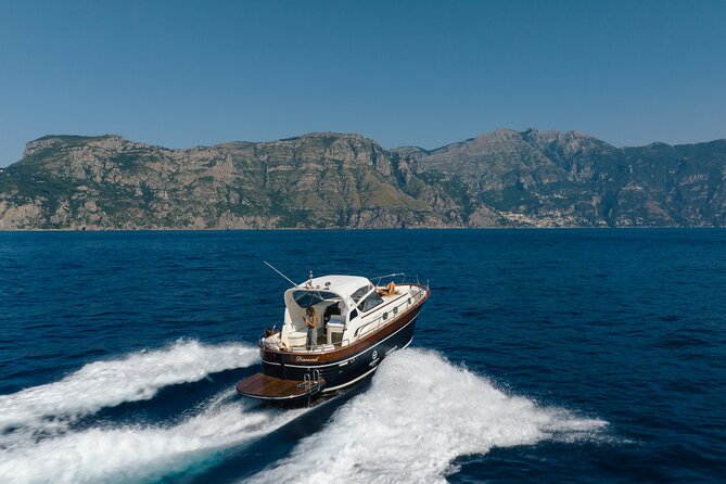 Private Capri Day Tour from Sorrento on a 38ft Motorboat - Marina Grande and the Queen Joan’s Baths: start the day with real Sorrento atmosphere