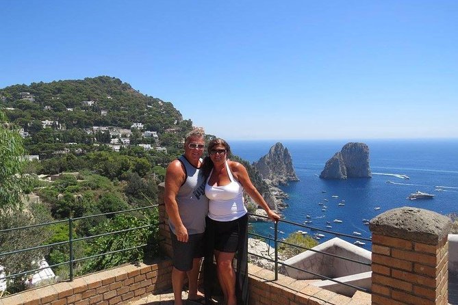 Private Capri Island and Blue Grotto Day Tour from Naples or Sorrento - Marina Grande and the first ferry ride