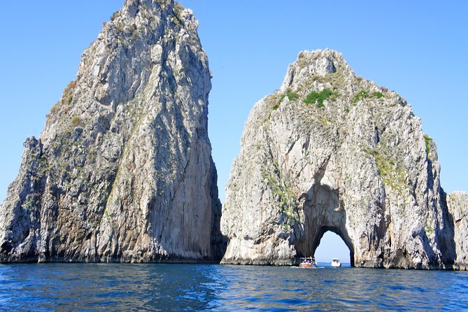 PRIVATE CAPRI ISLAND & BLUE GROTTO Full Day boat tour. - Grotta Bianca, Natural Arch, and the quick-hit cave loop