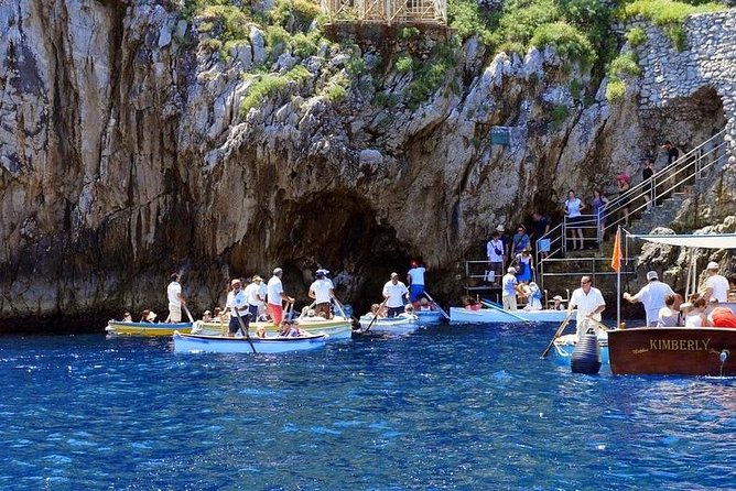 PRIVATE CAPRI ISLAND & BLUE GROTTO Full Day boat tour. - Punta Carena lighthouse and the western coast feel