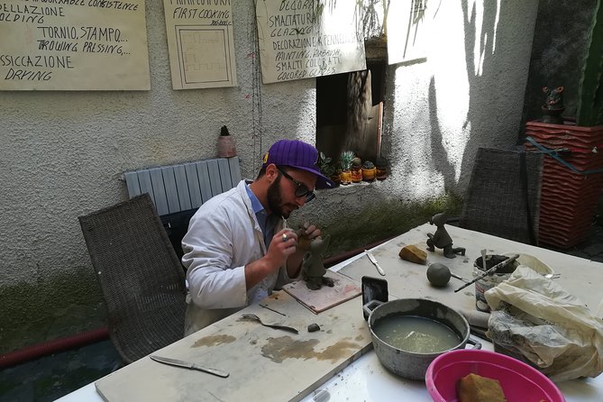 Private Ceramic Workshop in Vietri Sul Mare - Meet Elvira: patient coaching in English, plus a hands-mess tip