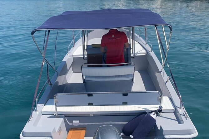 Private excursion to the island of Ischia by Conero 6.6m boat - Swim time at La Scarrupata: short, sweet, and meant for the water