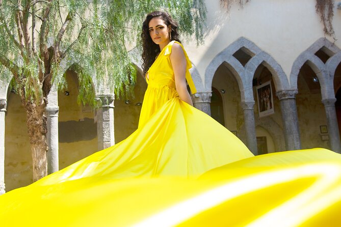Private Flying Dress Photoshoot in Sorrento - How the Private Setup Changes Your Results