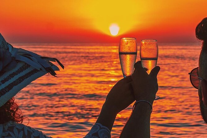 Private Sunset Boat Tour with Prosecco from Sorrento - Stop 1: Marina Grande, plus Pollio Felice and Sarecena Tower views