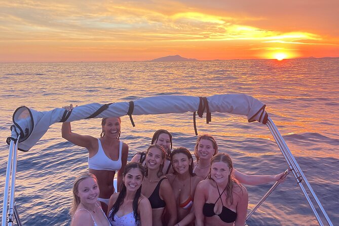 Private Sunset Boat Tour with Prosecco from Sorrento - Stop 6: Meta’s volcanic beach, plus another look at the coast’s geology