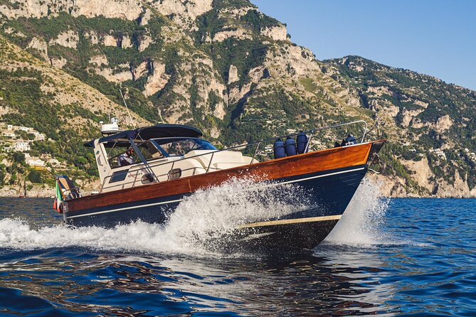 Private Tour Capri & Positano from Sorrento -Gozzo Apreamare 10 - Marina Piccola Swim Time and Your Flex on Capri