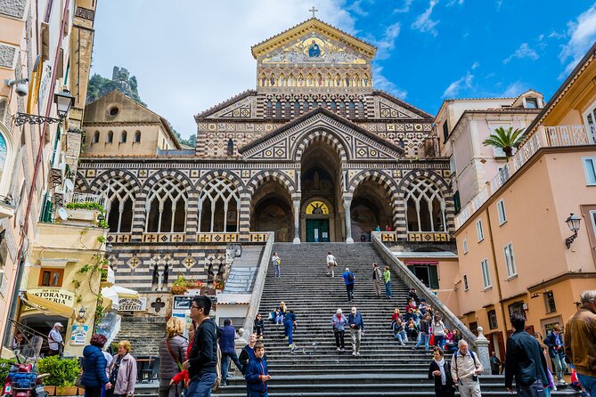 Private Tour of the Amalfi Coast from Sorrento with Driver - Amalfi’s main square energy, plus Cathedral of St. Andrew if you want the extra art