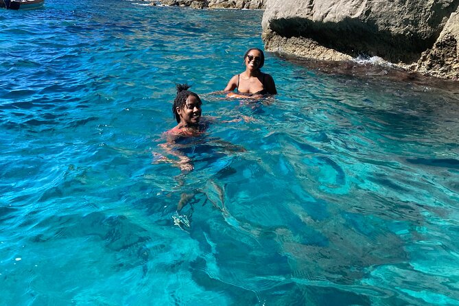 Private Tour of the Island of Capri by Boat and Visit to the Caves - Stop 3: Marina Piccola beach break for smooth pebbles and clear water