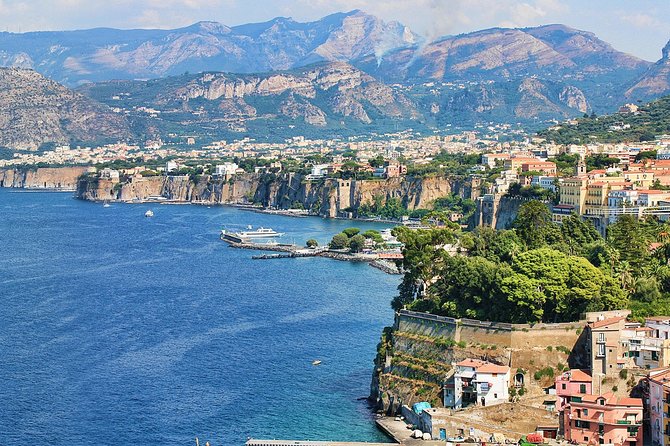 Private Tour Sorrento, Amalfi Coast, and Pompeii from Naples - Sorrento for citrus air, Vesuvius views, and a breather