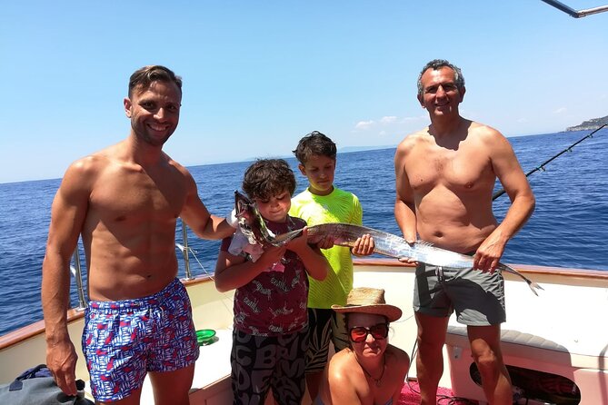 Private tour with fishing, tour of Capri and lunch on board - White Grotta, Grotta Verde, and Grotta dei Santi: quick, visual, and worth the stop