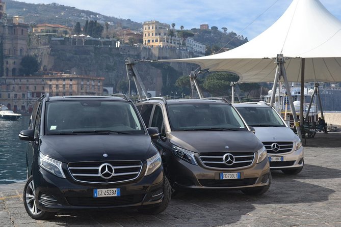 Private Transfer: Naples Hotel, Airport,Train Station to Sorrento - The ride itself: Mercedes comfort, traffic handling, and bag help