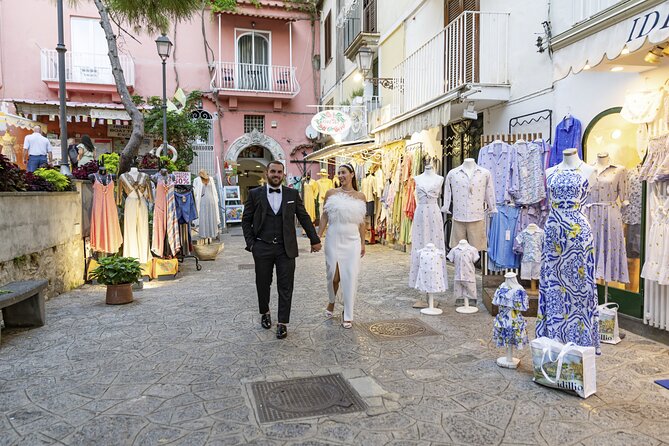 Professional photo shoot around Positano - How The Positano Walk-Through Photo Shoot Really Works