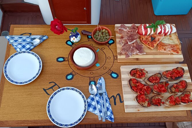 Romantic evening in Sorrento - From Dinner Setup to Sunset Cruise and Swim Stop