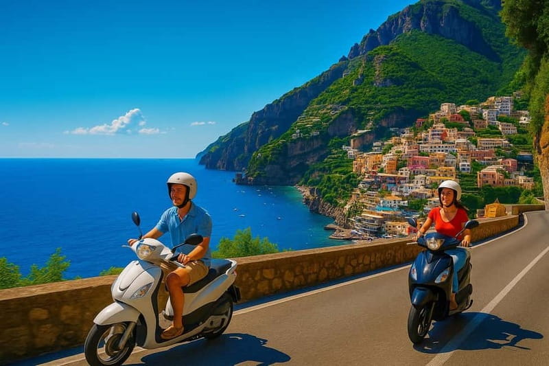 Salerno: Scooter Rental to travel the Amalfi Coast - Helmets and RCA Insurance: The “Good Start” You Want