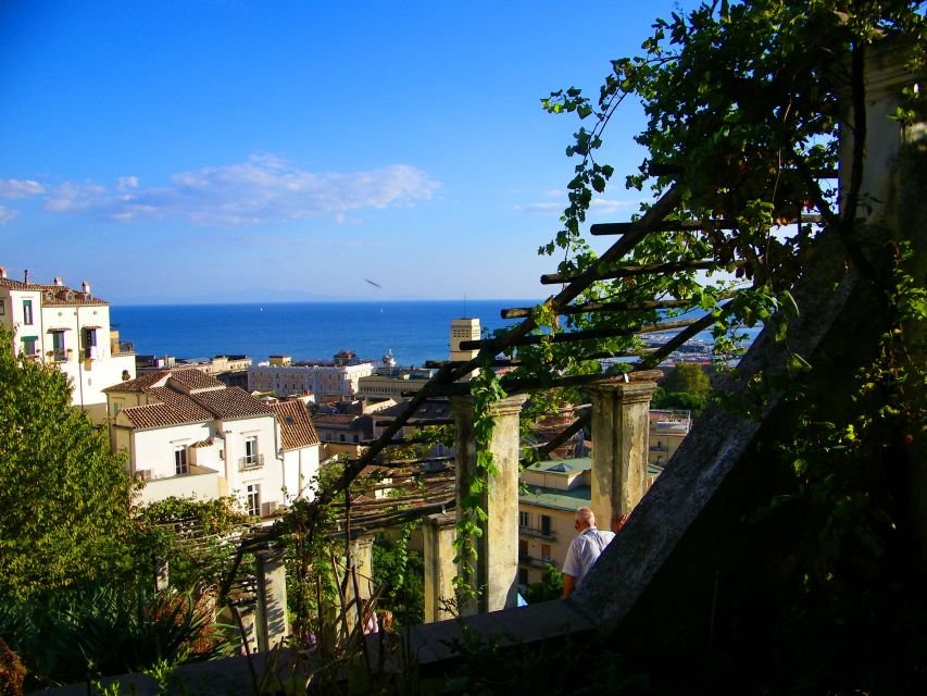 Salerno Walking Tour - Cathedral of San Matteo: baroque facade, portico, and the crypt you do not want to skip