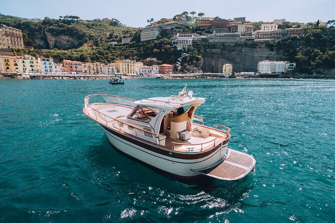 Shared half-day boat tour to Capri from Sorrento - Cruise route to Capri: Sorrento coast, sea caves, and the iconic cliffs