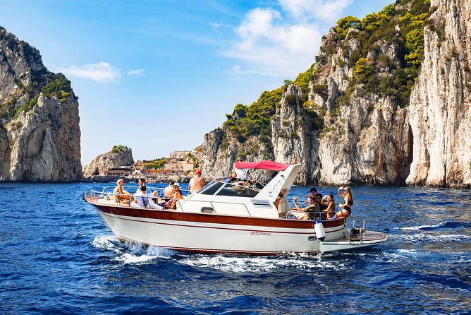 Small Group Boat Day Excursion to the Amalfi Coast from Sorrento - Li Galli and the dolphin-maiden myth, seen from sea level