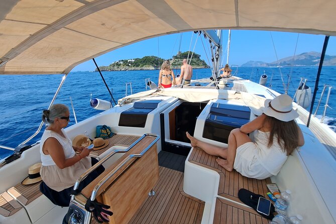 Small Group Sailing Tour in Amalfi Coast with Aperitif - Getting to Salerno and boarding without stress