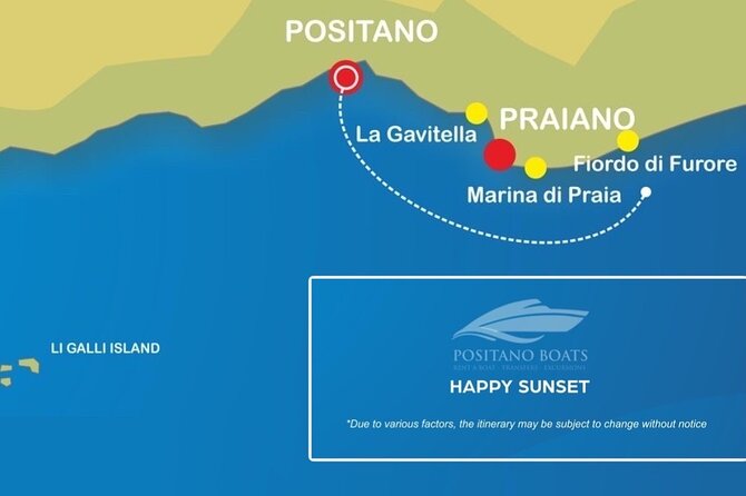 Small Group Tour in Positano by Boat at Sunset with Prosecco - Getting to Spiaggia Grande and What Small-Group Freedom Feels Like