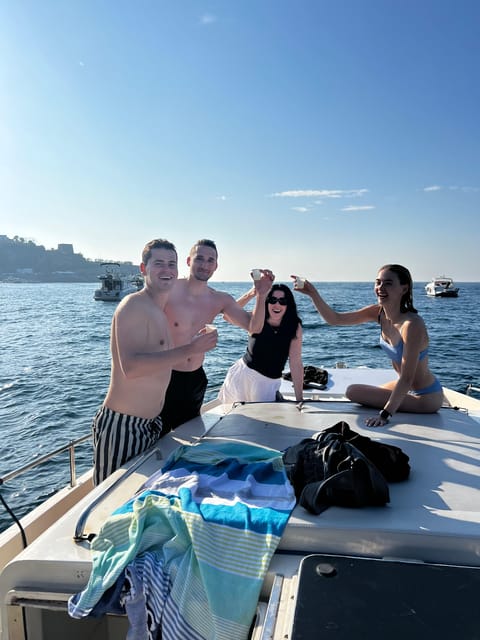 Sorrento: Amalfi Coast Full-Day Boat Tour with Limoncello - Setting Off From Sorrento: The Difference a Yacht Makes