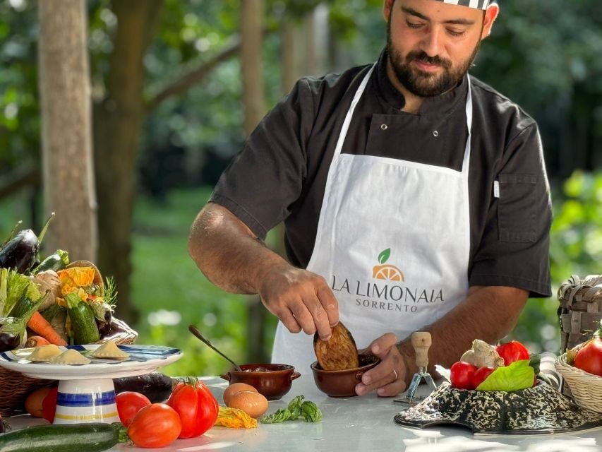 Sorrento: Authentic Italian Cooking Class in a Citrus Grove - The menu: homemade pasta, then a second course you’ll want again