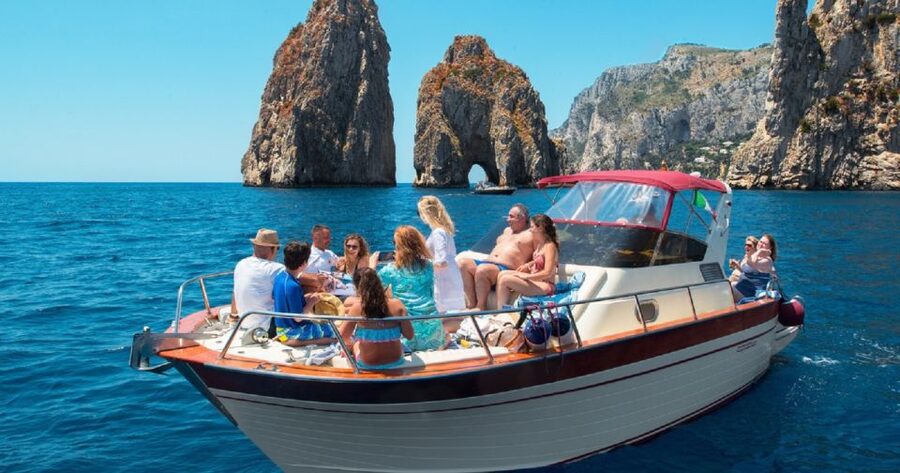 Sorrento: Capri and Blue Grotto Boat Cruise with Drinks - The Blue Grotto: worth it, but know the rules