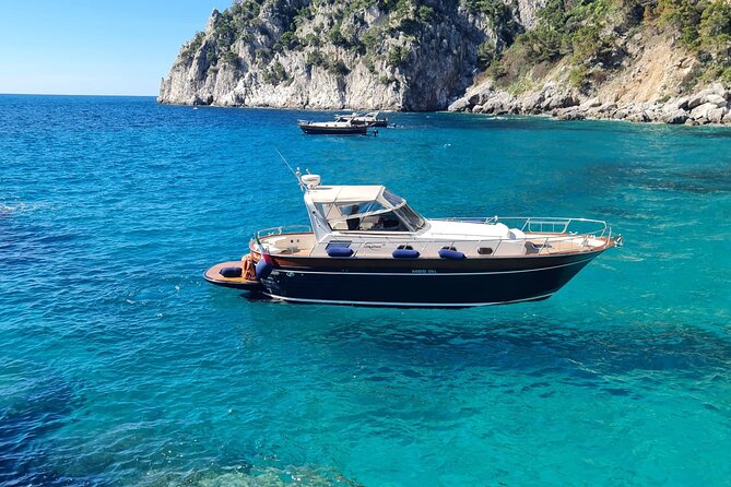 Sorrento: Capri Boat Small Group Tour Up to 8 & 4 hours ashore - Swimming and snorkeling breaks, plus how to handle rough water