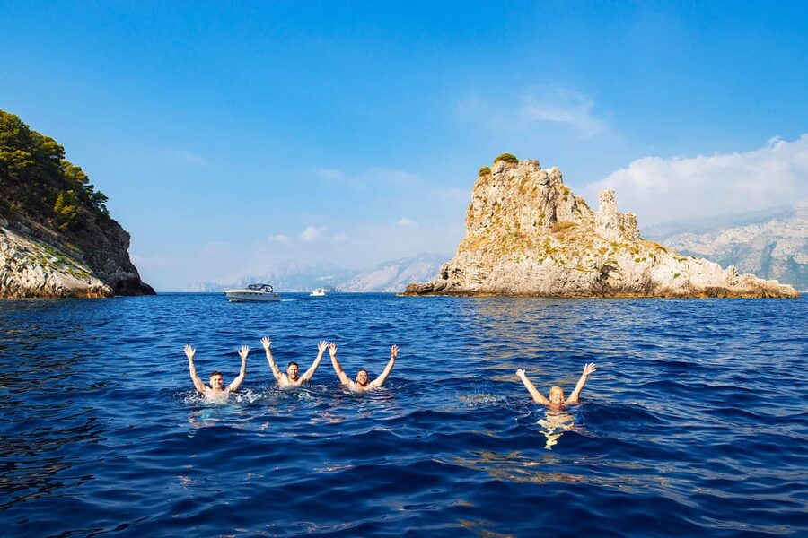Sorrento Coast 2 Hours Shared Boat Tour with Swimming Stop - Sorrento Marina Piccola, Antonino Esposito, and how the start actually works